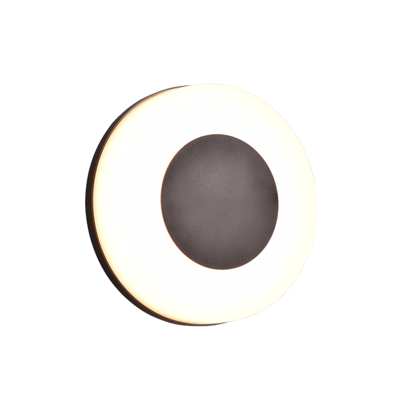 Morena LED wall lamp matt black/white image 1