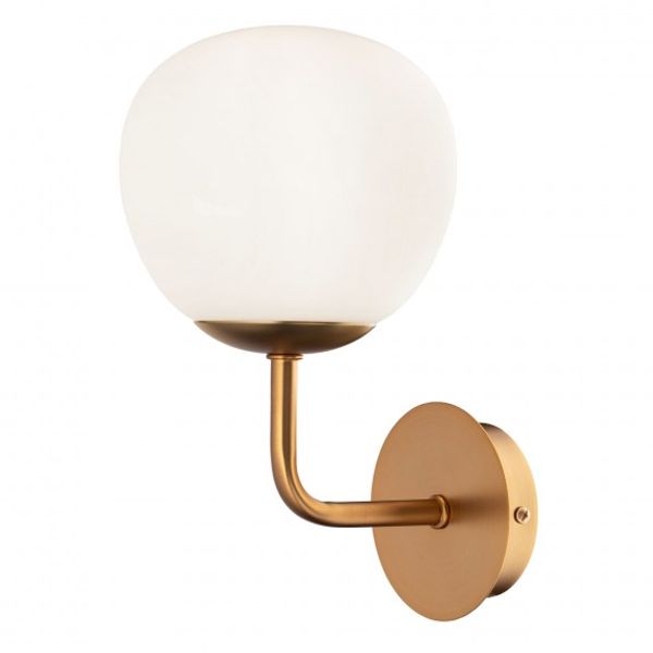 Modern Erich Wall Lamp Brass image 3