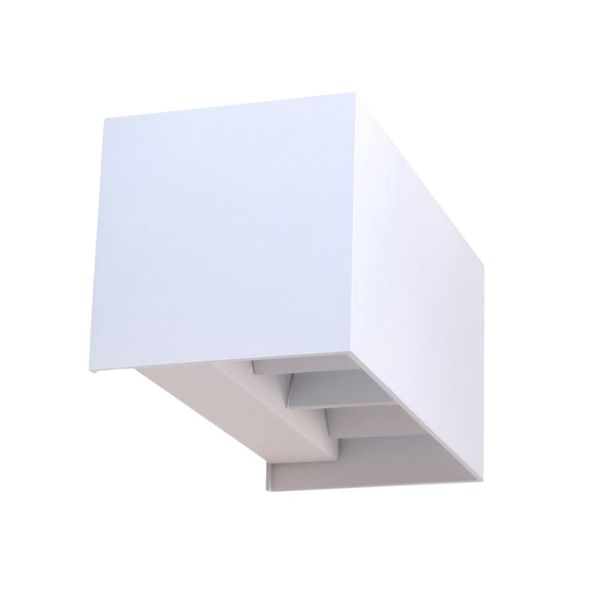 Open Plus Outdoor LED Wall Light IP54 4x5W 4000K White image 1