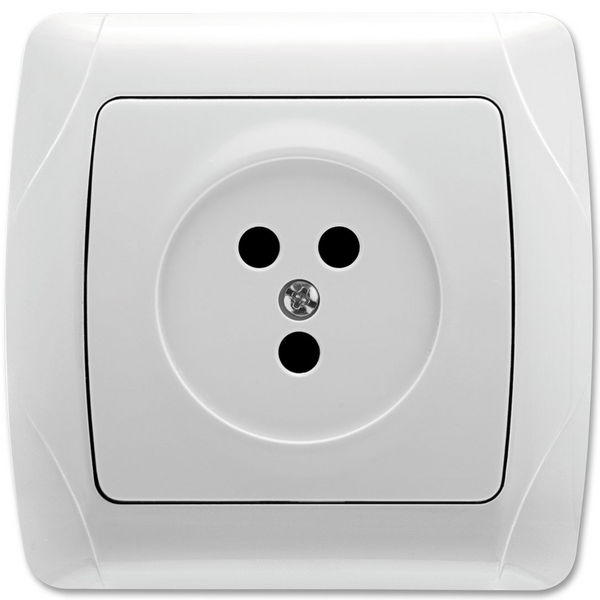 Carmen White Phone Socket image 1