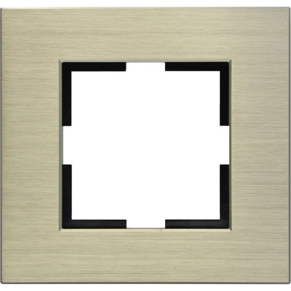 Novella Accessory Aluminium - Bronze One Gang Frame image 1