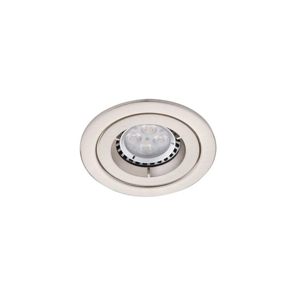 Twistlock GU10 IP65 Downlight Satin Chrome image 1