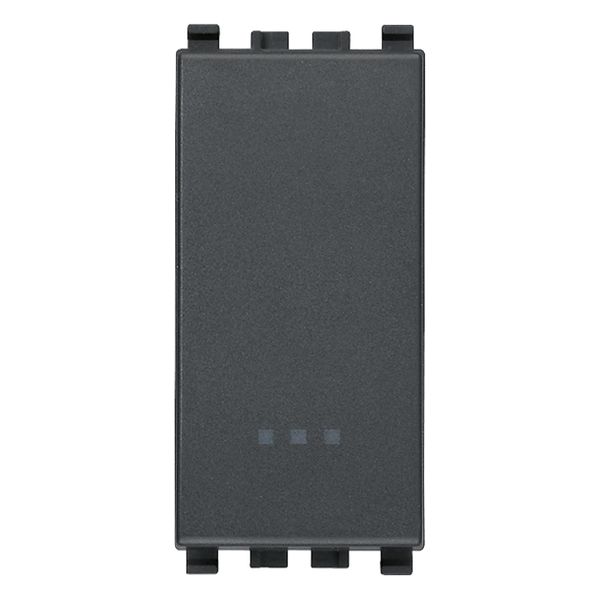 1P 16AX 2-way switch grey image 1