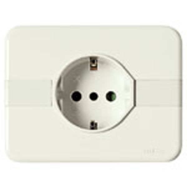 2P+E 16A P30 outlet for ø60mm box image 1