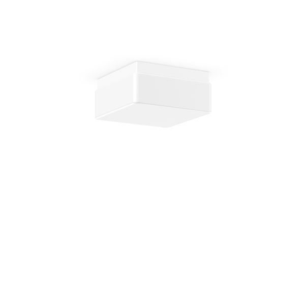 Quadrat, white, on/off Ceiling and wall luminaires, L 240 B 240 H 110, image 2