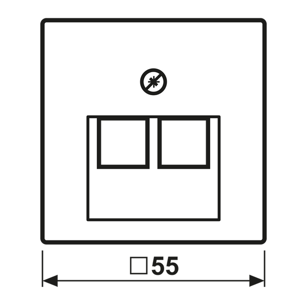 Centre plate A569-2BFPLUASWM image 3