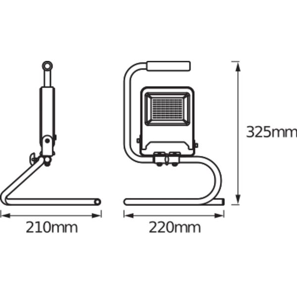 WORKLIGHTS S-STAND 30 W 4000 K image 9