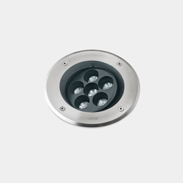Recessed uplighting IP66-IP67 Gea Power LED Pro Ø185mm Efficiency LED 12.6W LED warm-white 2700K ON-OFF AISI 316 stainless steel 1411lm image 1