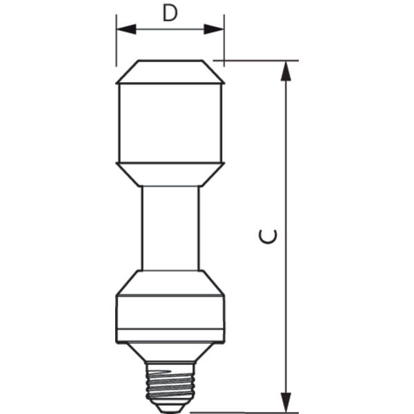 Mas LED SON-T IF 4Klm 23W 740 E27 image 2