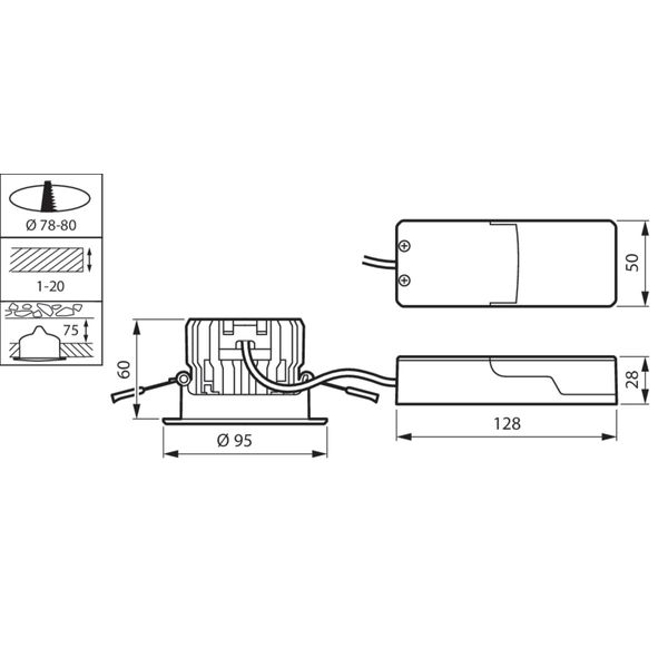 RS150B  LED12-WB-/830 D78 PSR PI6 ALU image 2