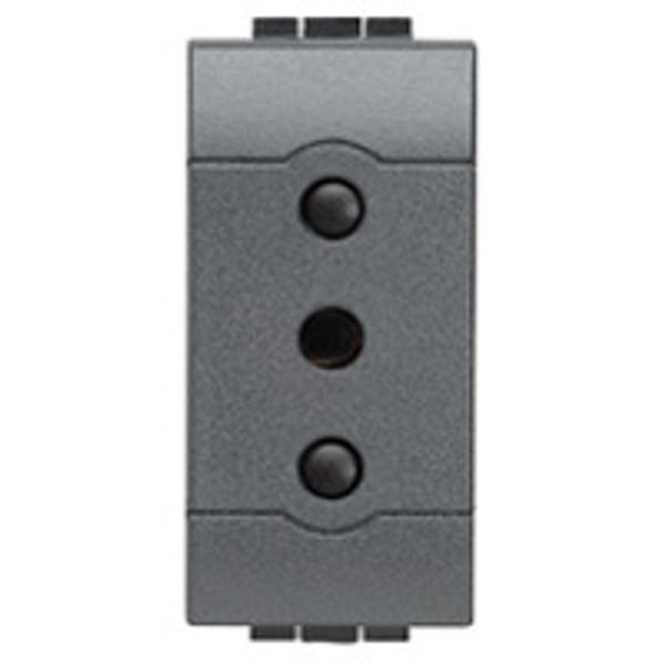 socket 2P+E 10A 250V image 1