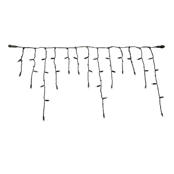 LED Icicle String Lights 5,2W 174LEDs 3m 3-segment 2200-2400K THORGEON image 1