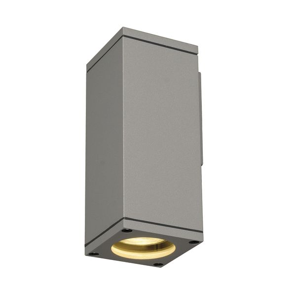 THEO WALL OUT WALL LUMINAIRE, GU10, max. 35W, angular, grey image 1