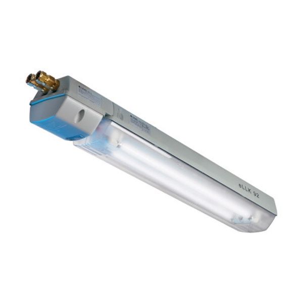 Ex-LED-Linear light fitting with emergency light function for zone 1/21, Variant: eLLK 92 LED 400A V-CG-S 2/6-2K 4000K image 1