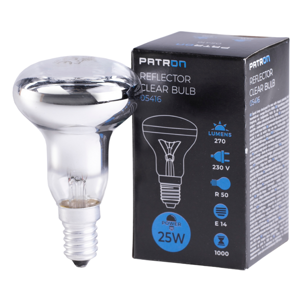 Reflector Bulb E14 25W R50 230V CL Patron image 1