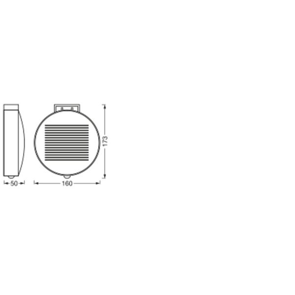 Endura Style solar Tossa Wall Sensor 6W 3000K image 9