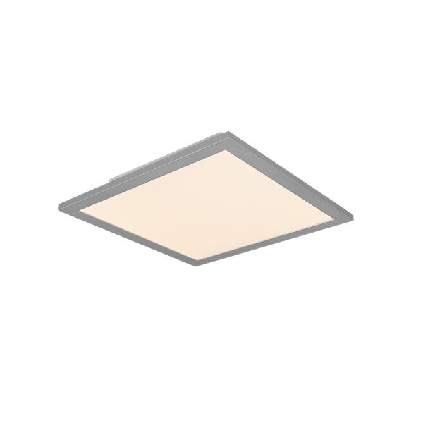 Alpha LED ceiling lamp 30x30 cm grey image 1