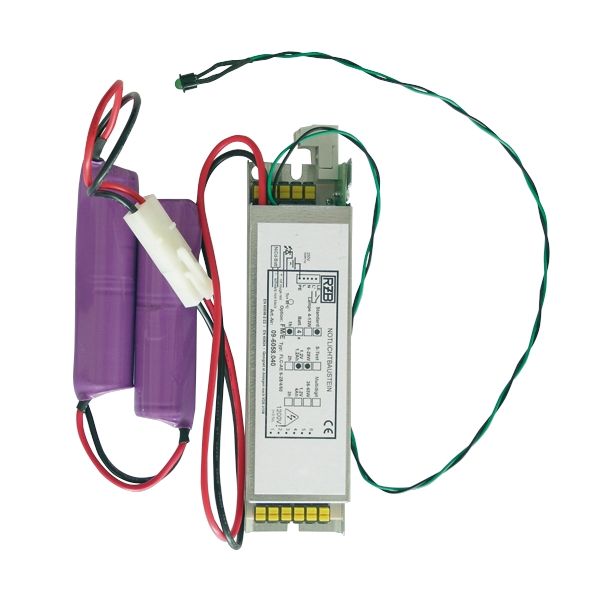 Emergency lighting module L 180 B 40 H 28 4.8 V / 4.5 Ah 230 - 240 V image 1