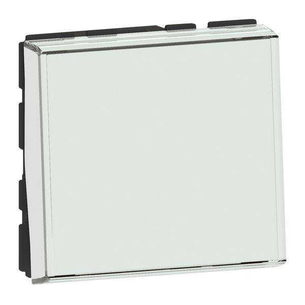 PUSHSWITCH EASYLED 6A LABEL HOLDER WHITE image 2