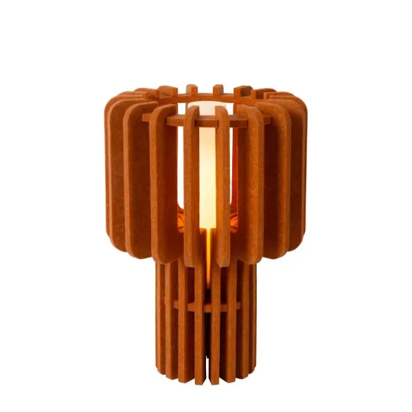 Lucide ROLLO - Table lamp - 1xE27 - Terracotta image 1