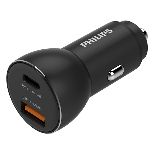 DLP2521/03 PHILIPS Car charger 36W 12-24V 1xUSB-A 1xUSB-C image 1