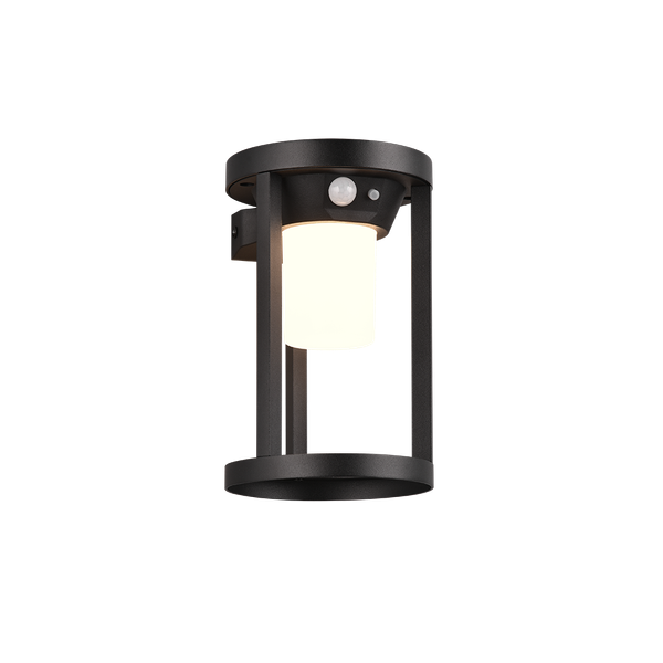 Carmo solar wall lamp anthracite motion sensor + dusk sensor image 1