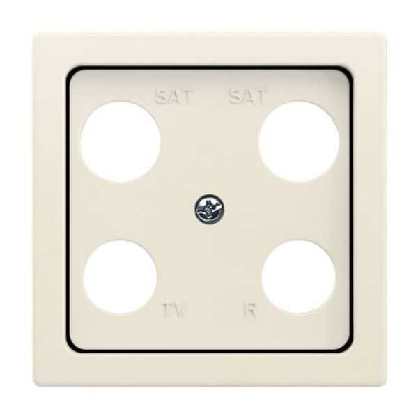 1743-04-82 CoverPlates (partly incl. Insert) future®, solo®; carat®; Busch-dynasty® ivory white image 2
