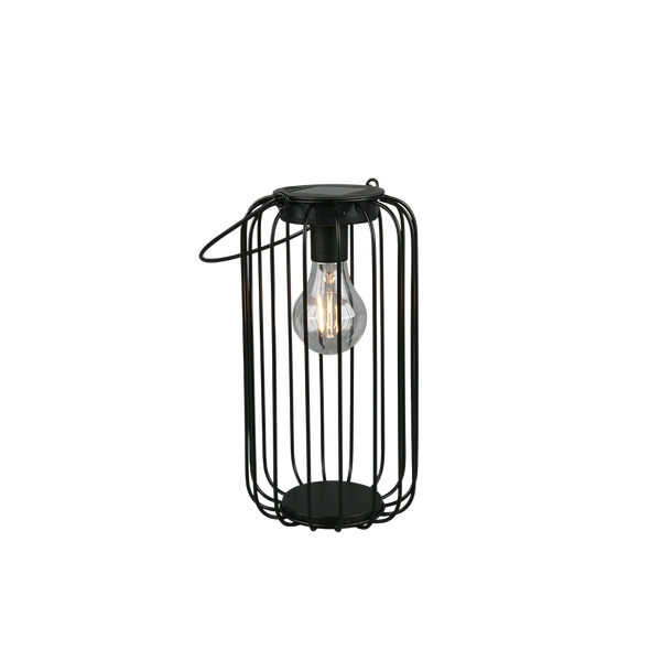 Cotoca solar table lamp matt black image 1