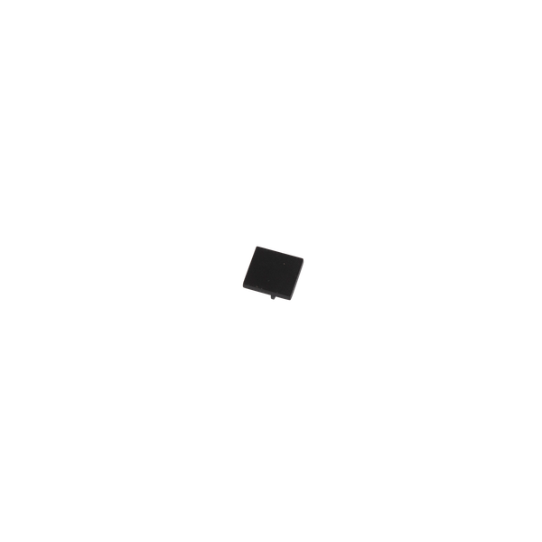 End Cap w/o hole for Surface Mounted Profile 10x10mm IP20 Black image 1