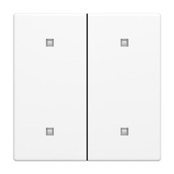 2570-20-884 Rocker for Switch/push button Two-part rocker studio white matt - 63x63 image 5