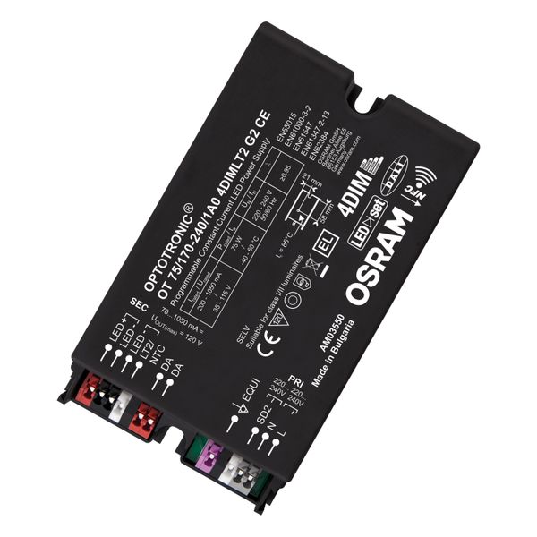 OPTOTRONIC® Constant current LED power supplies with 4DIM-DALI and NFC image 1