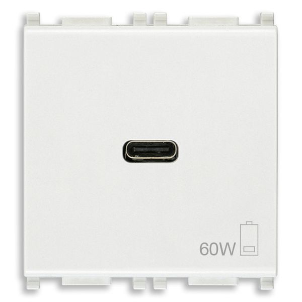 C-USB supply unit 60W PD white image 1