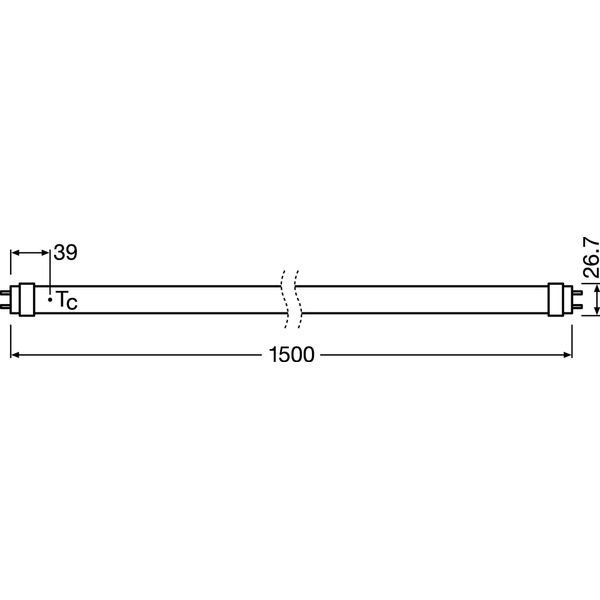 SubstiTUBE T8 EM VALUE 18.3 W/3000 K 1500 mm image 4