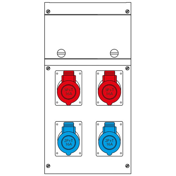 PILLAR BE-K GERMAN SOCKET 3,7kW RFID image 1