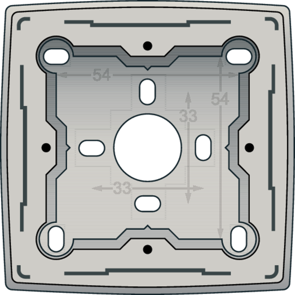 Single surface-mounting box for all flush-mounting devices from the Ni image 2