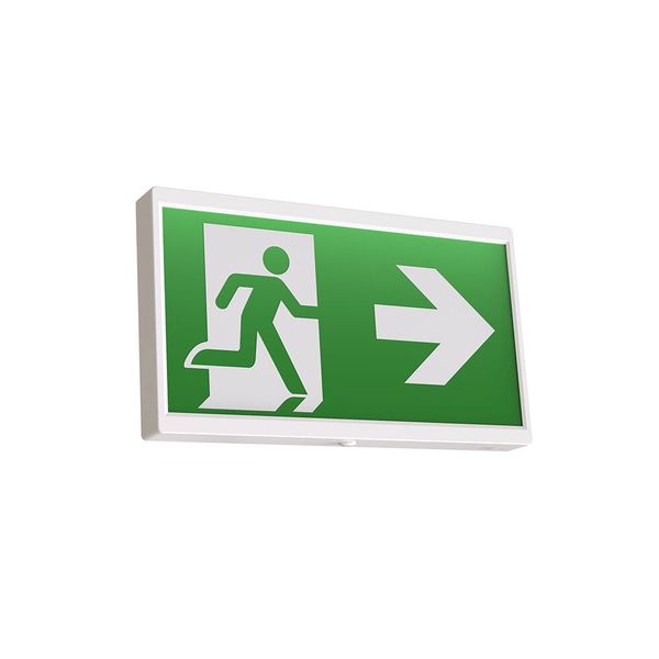 EndLED Lithium Exit Sign Maintained / Non-Maintained DALI White image 1