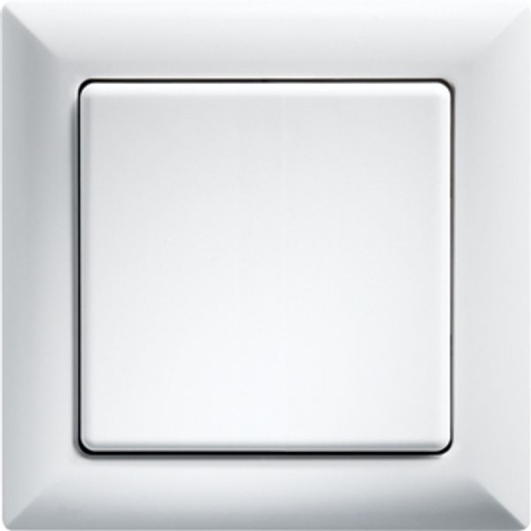 Rocker pushbutton, pure white image 1