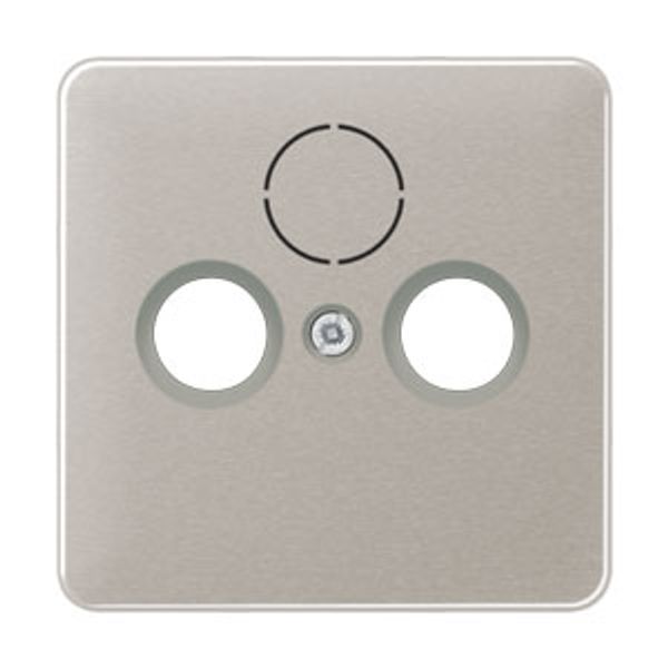 Centre plate for TV-FM-SAT sockets CD561SATPT image 1