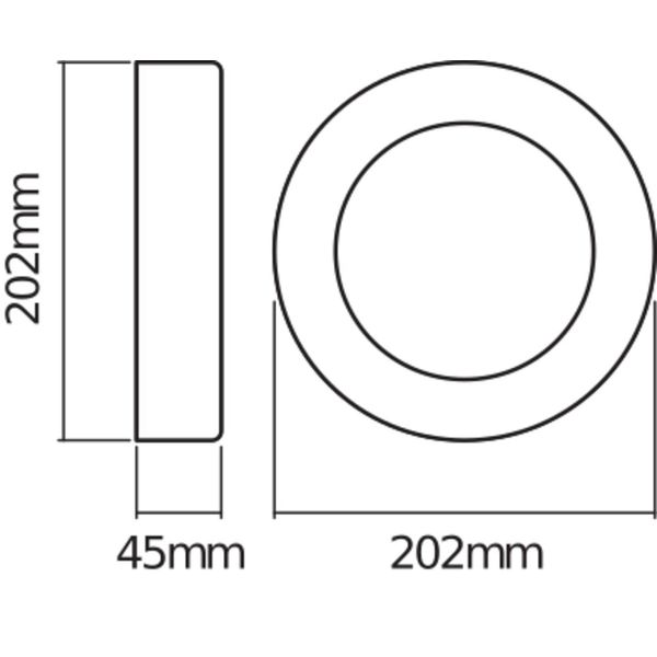 ENDURA® STYLE RING 13.5W Dark Gray image 4