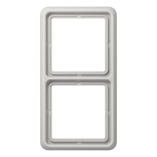 2-gang frame, light grey CD582LG image 5