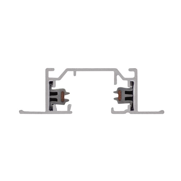 1-phase high-voltage track recessed ceiling version 2m white image 5