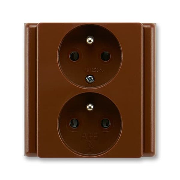 5512-2249 H3 Socket outlet double ; 5512-2249 H3 image 1