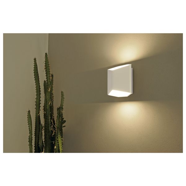 CARISO,  LED WALL LUMINAIRE 2, 7,5W LED, 3000K, white image 5