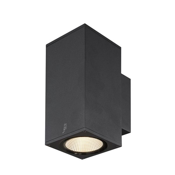 ENOLA UP/DOWN SQ M 19W 3000/4000K 230V LED IP65 anthracite image 4