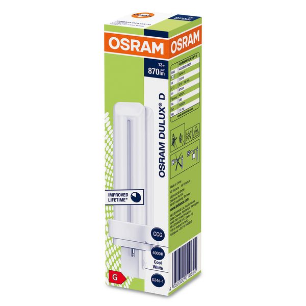 DULUX D 13W/840 G24D-1 FS1         OSRAM image 6