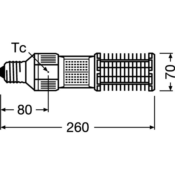 NAV® LED 8100 lm 50 W/2700 K E40 image 5