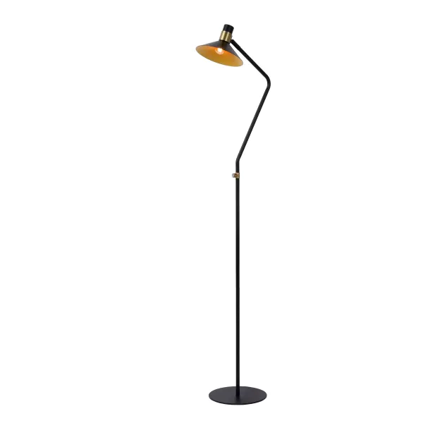 PEPIJN Floorlamp 1xE14 Black/Gold image 1