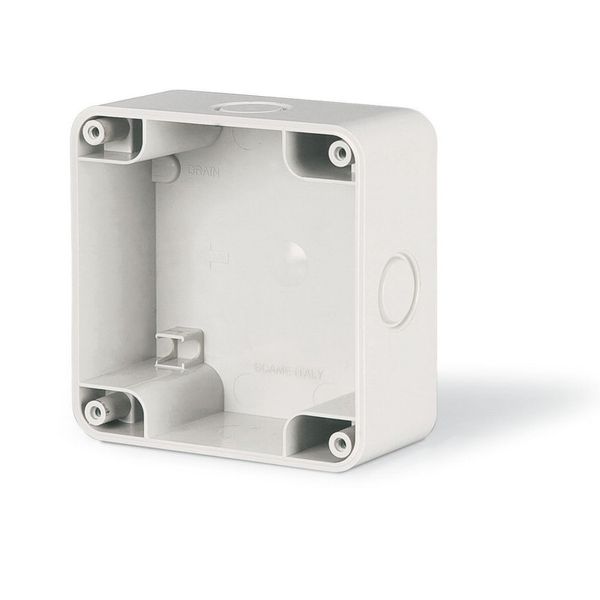 1 gang M95(95x95mm) surface mounting box image 1