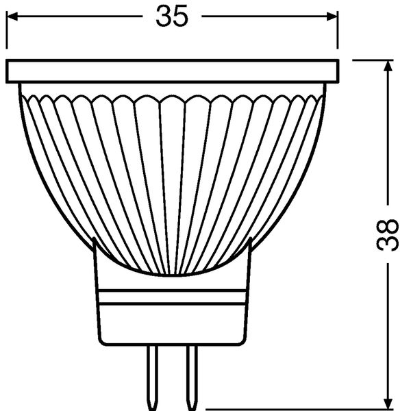 PARATHOM® MR11 12 V 20 36 ° 2.5 W/4000 K GU4 image 3