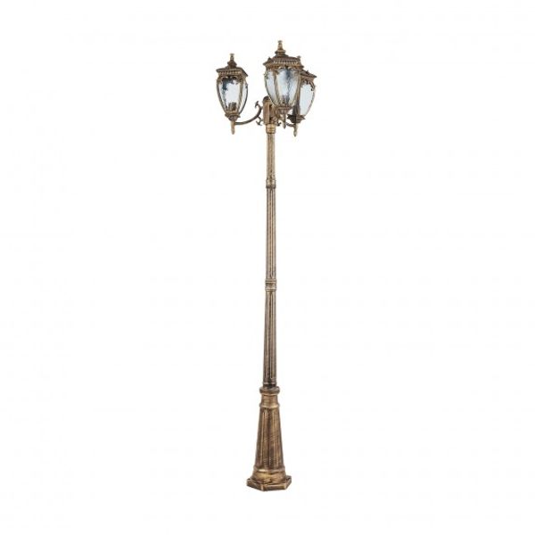 Outdoor  Fleur Garden lamp Black with Gold image 1